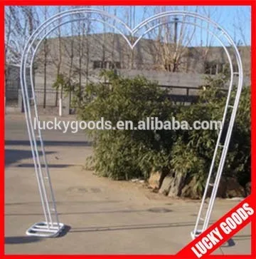 
2018 hot sale decorative white wedding arch wholesale 