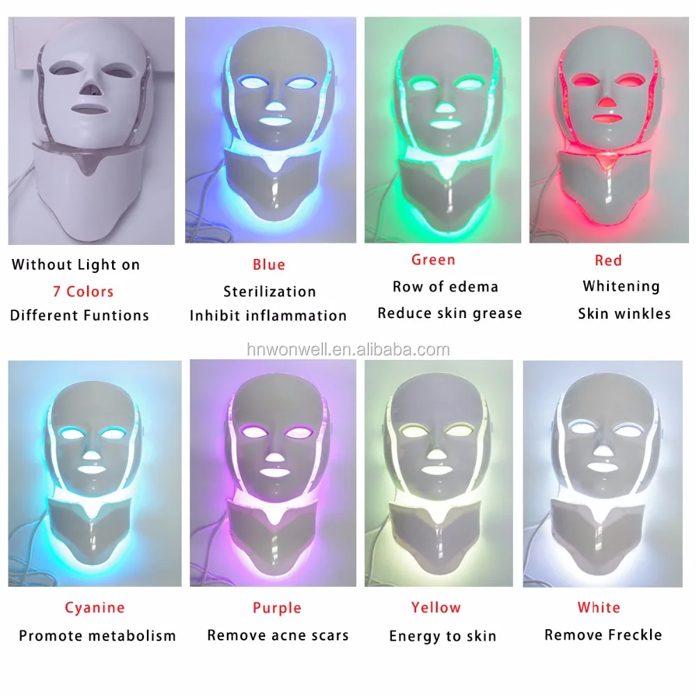 Beauty Star LED Mask For Face Neck Micro-current