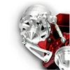 custom long water pump chrome plated steel alternator bracket kit