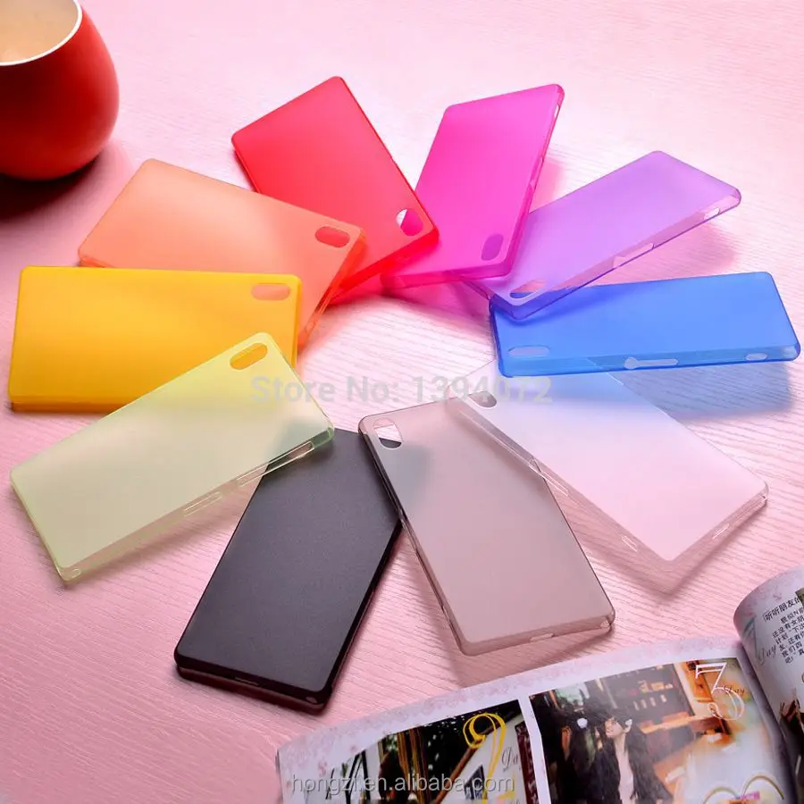 

0.3mm Ultrathin Transparent Back Cover Protector Case For Sony Xperia Z3 D6653 L55T