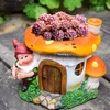 2019 CARTOON CUTE POLYRESIN MINIATURE VIEW DRAWF STATUES PLANT FLOWER POT TABLE OUTDOOR GARDEN DECORATION CREATIVE PEN HOLDER
