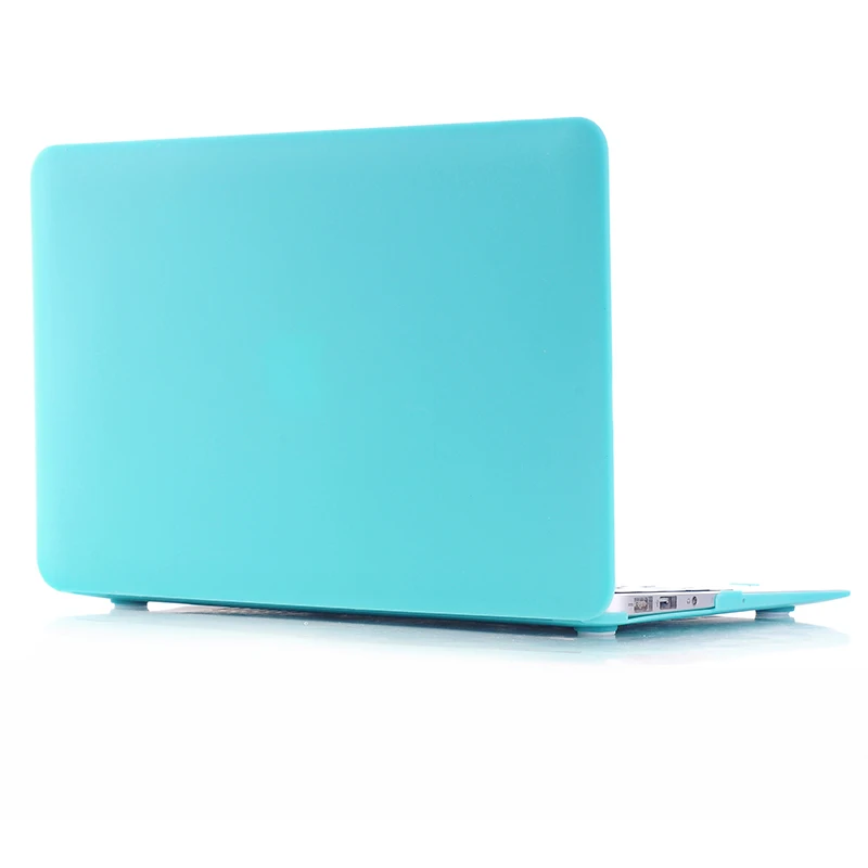 rubberized soild color case for mac book laptop, for mac apple laptops 13" case wholesale