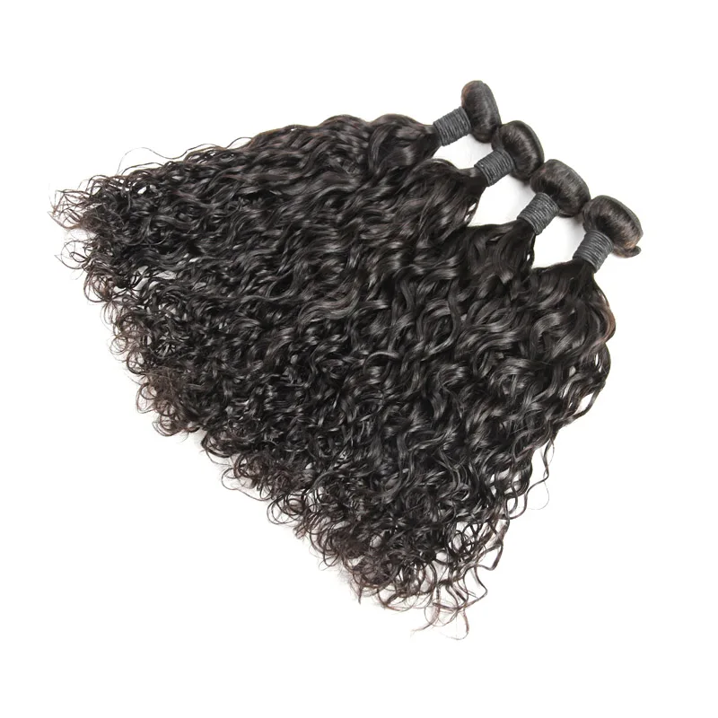 

Russian Hair 10a European Mona Water Wave Hair Bundles With Closure For Sale, N/a