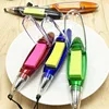 Cute Kawaii Plastic Ballpoint Pen Creative Light Ball Pen With Memo Pad Kids Gift Korean Stationery