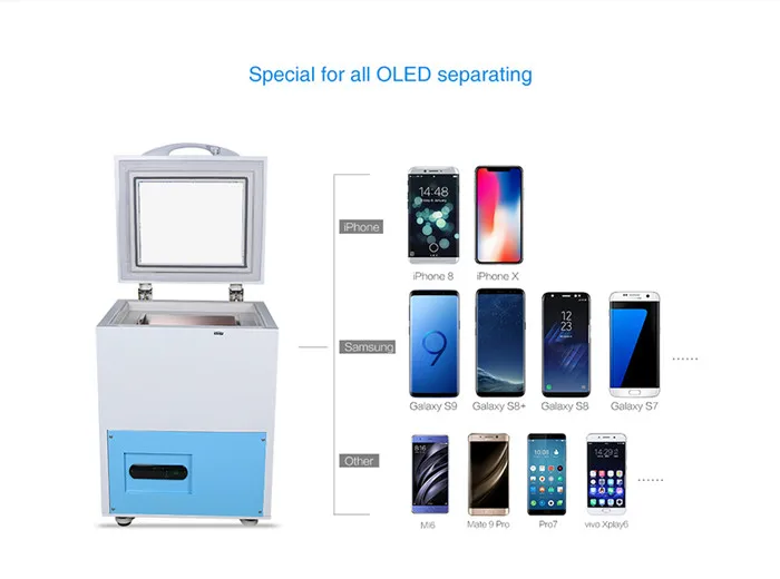 Touch Screen Repair Machine Frozen Lcd Screen Separator Machine For