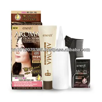 Aroma Hair Color Cream No 5 0 Natural Brown Fmcg Products Buy