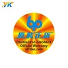 Logo Customized Anti-Counterfeiting Hologram Label With Serial Numbers