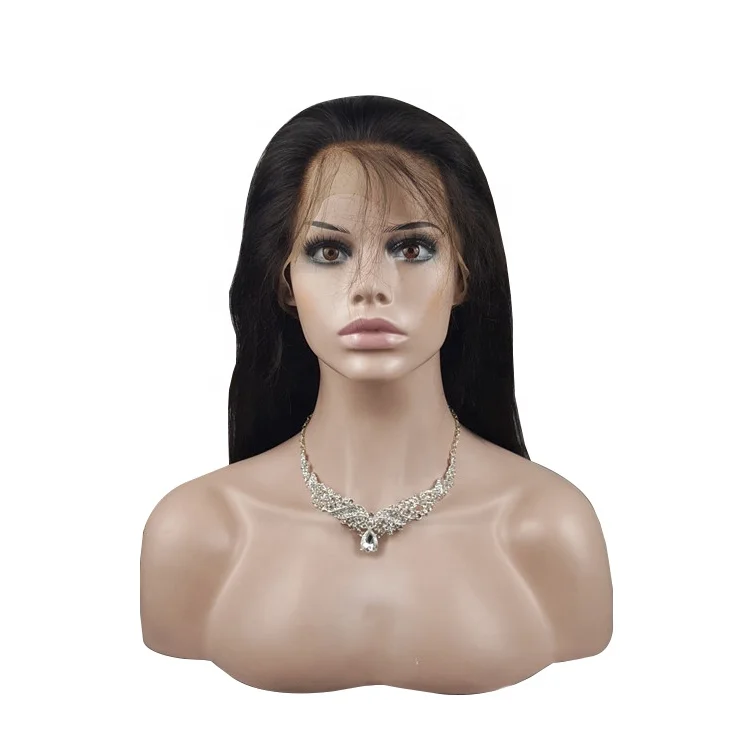 

Highknight 100% Human Hair Brazilian Glueless Silk Top Full Lace Wig With Baby Hair