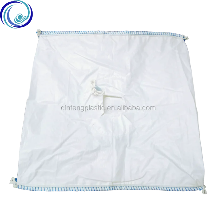 One Loop 1 Ton Jute Large Heavy Duty Polypropylene Uv Bulk Fibc Pp Big Bag Pe Aluminium Liner