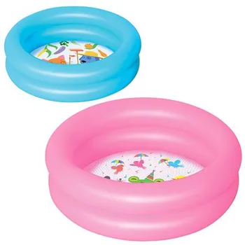 2 ring inflatable kiddie pool