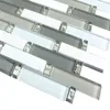 FHT White Marble Mosaics for Kitchen& Bathroom Wall