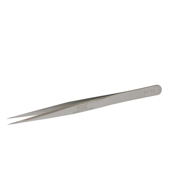 

Private Label Eyelash Extension Accessories Tweezers For Eyelash Extension, Silvery