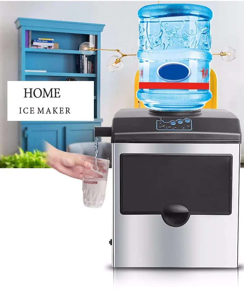 Newest High Quality Portable Compact Electric Cube Ice Making Machine