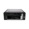 Realan custom gaming itx computer case E-i7 with power supply aluminum 2mm black silver
