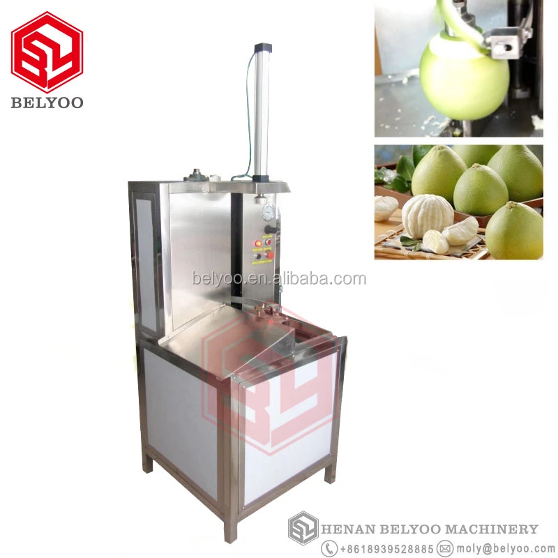 Semi Automatic Papaya Peeling Machine Hami Melon Mango Peeler Fruit