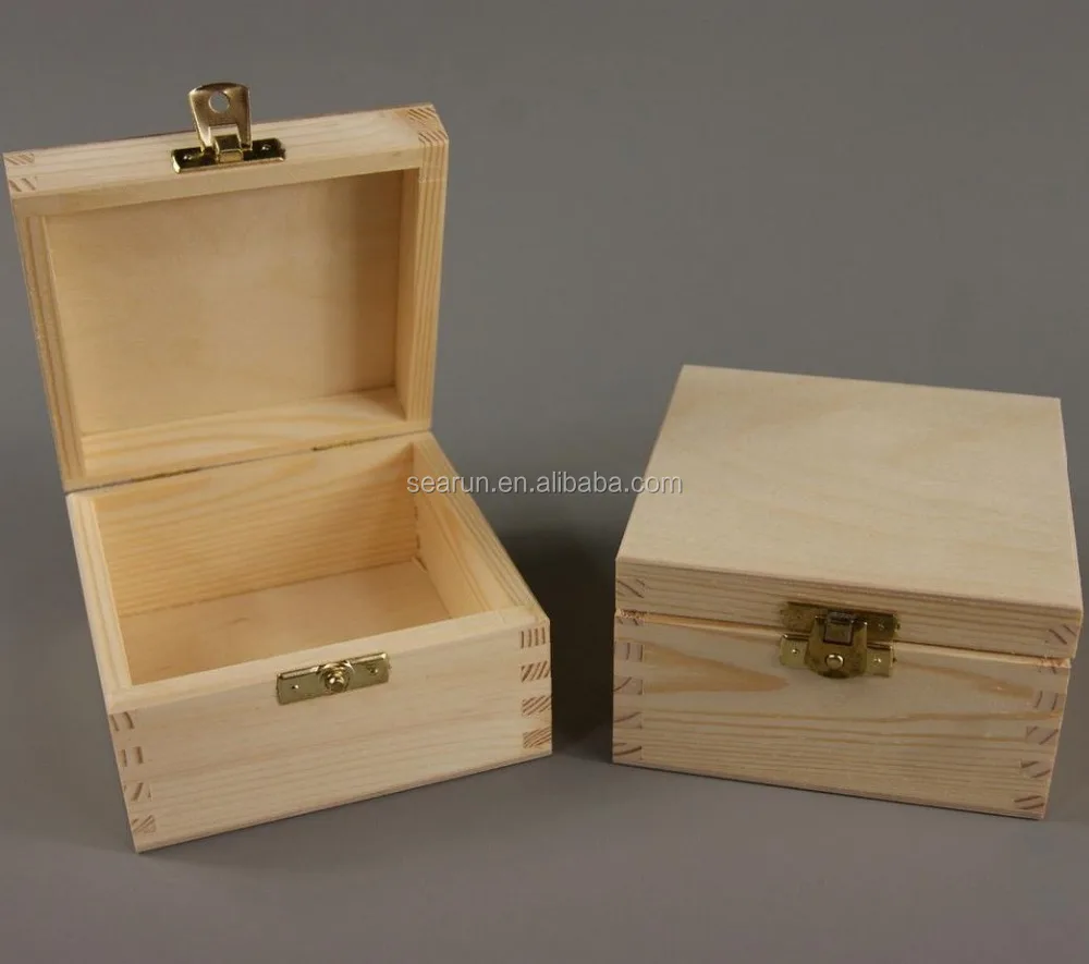 mini wooden box