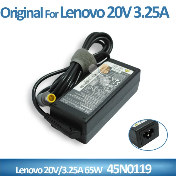 42T4416 45N0119 65W genuine power charger for lenovo 7.9*5.5mm ac adaptor yellow DC connector