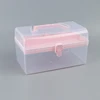 Professional made clear strong set top box secure storage box set for tools