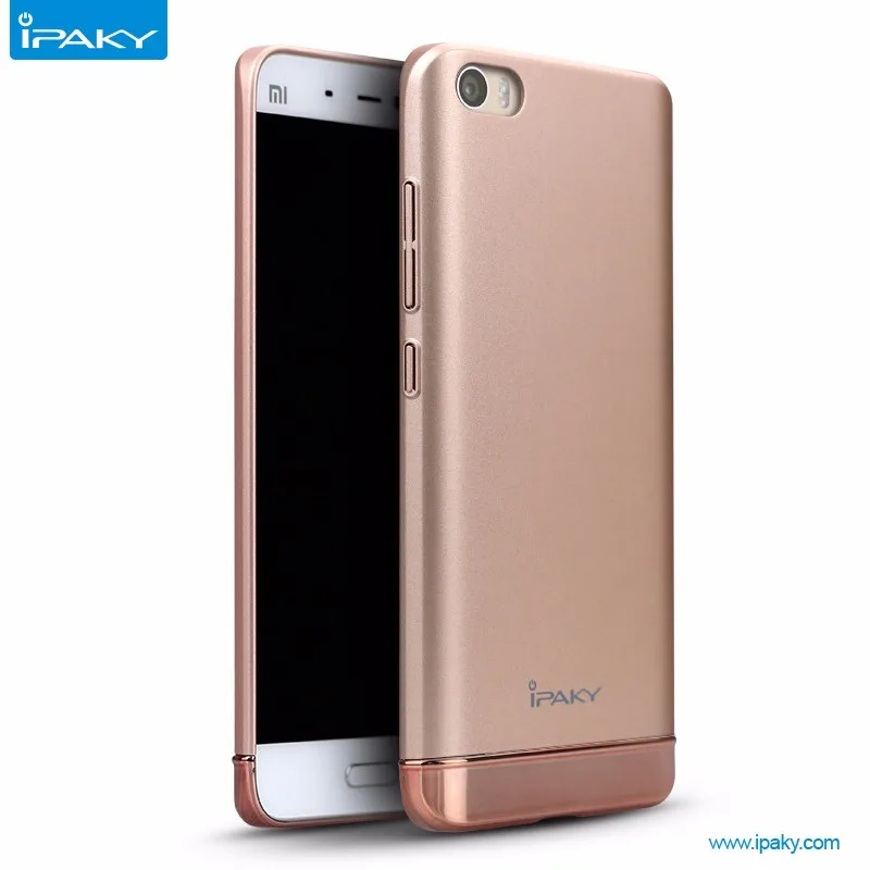 

2017 new trends ultra thin Ipaky Matte Pc 2 piece mobile phone Case for Xiaomi Mi5, Black;red;silver;golden;rose gold