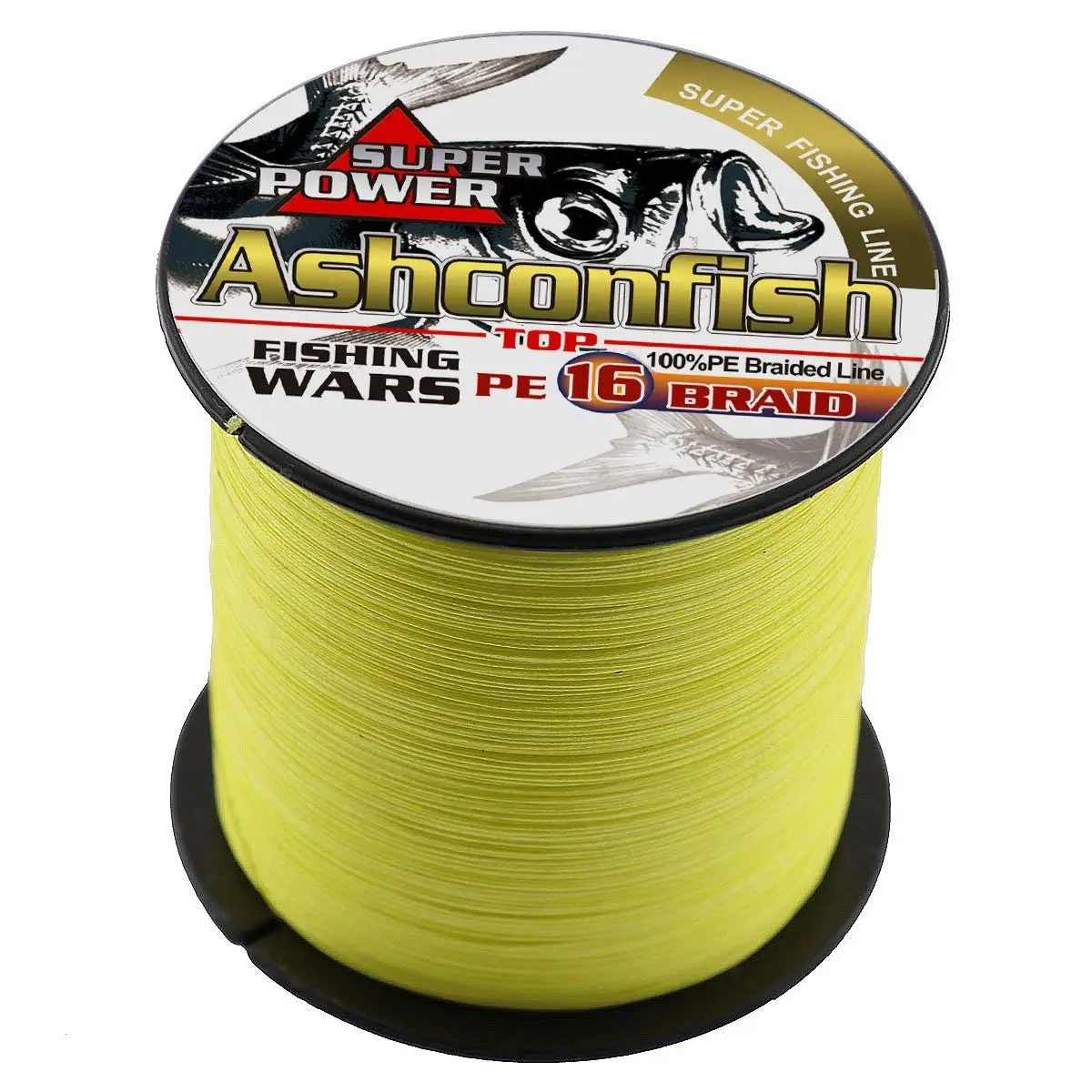 Ashconfish Braided Fishing Line-8 Strands Super Strong PE Fishing Wire 2000M//2187Yards-Abrasion Resistant Braided Lines-Zero Stretch-Small Diameter Fishing Thread