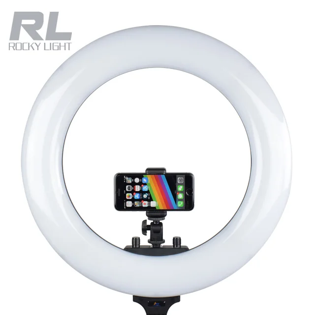 
2018 New design 48W 5600K Daylight LED Ring Light for Photography Camera Phone Video Photo Make Up Selfie Light 