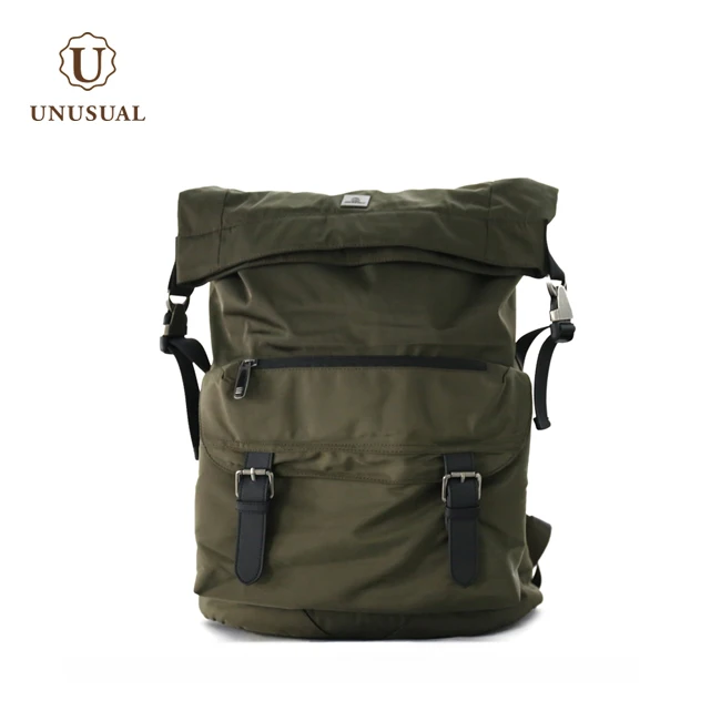 

Custom logo fashion mountaineering style laptop nylon backpack, Navy blue,black,army green
