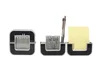 Multifunction Foldable Business Gift Digital Name Card Pen Holder Desk Alarm Clock