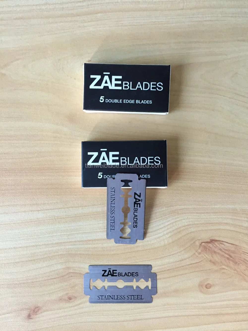 Oem Histainless Steel Double Edge Razor Blade With Dispenser /platinum