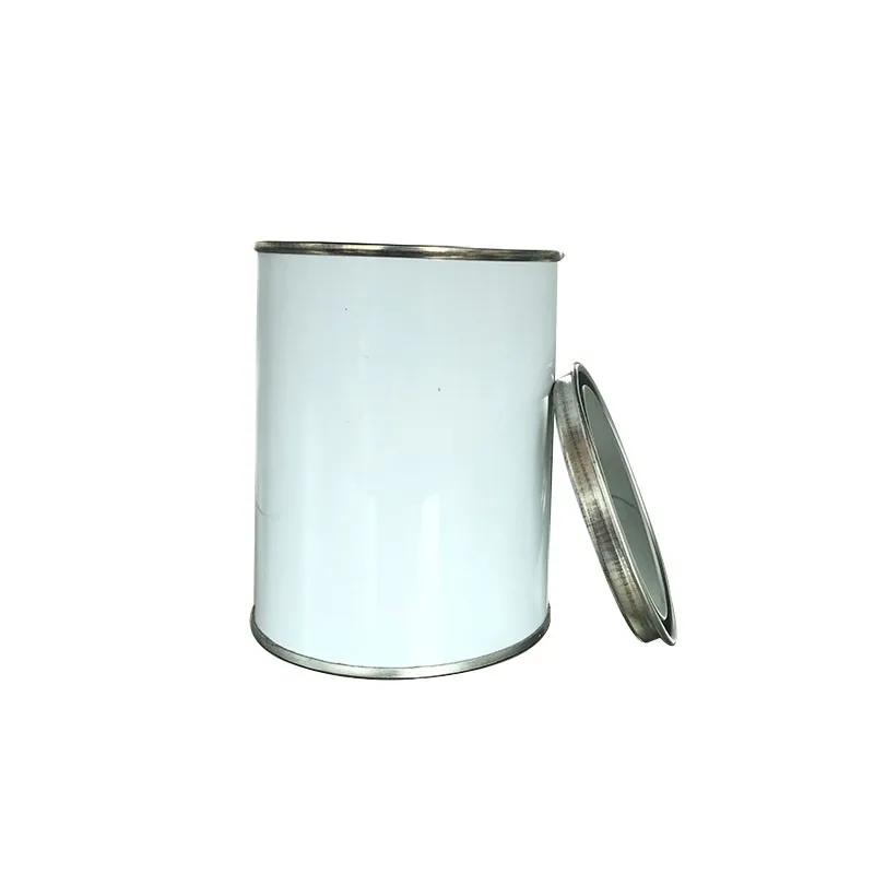 No Moq For 500ml Empty Paint Tin Can Metal Print Lid For Paint