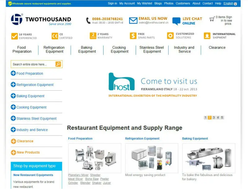 Baking Oven - 2 Decks 2 Trays, All S/S, 350 'C, Pan 40*60 cm, TT-O38DO