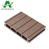 Outside floor WPC deck flooring wood plastic composite decking from china manufacture garden outdoor