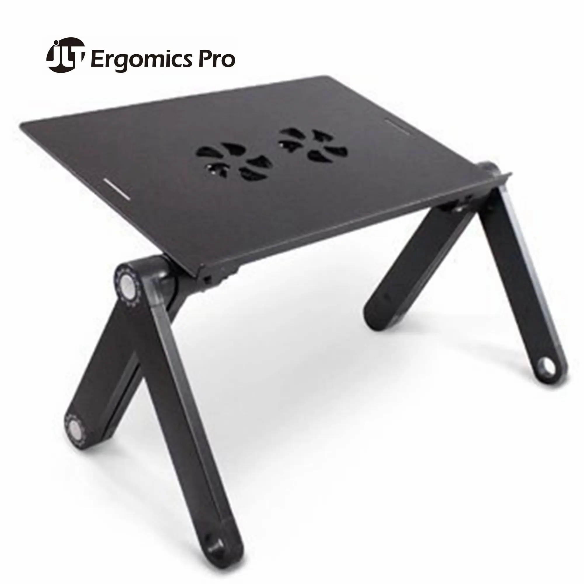 Jlt Adjustment Aluminum Laptop Stand With Cooling Fan For Bed Buy