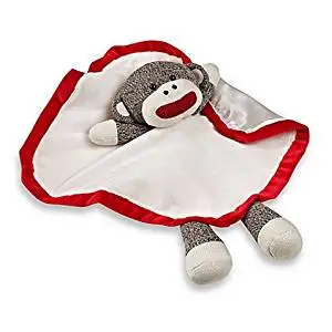 sock monkey snuggle buddy