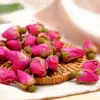 A mix dried flower rose flavour tea bud tea iran rose bud tea