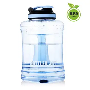 Image of Wholesale 2.5L Large Capacity BPA free PETG Gym Water Bottle with Handle