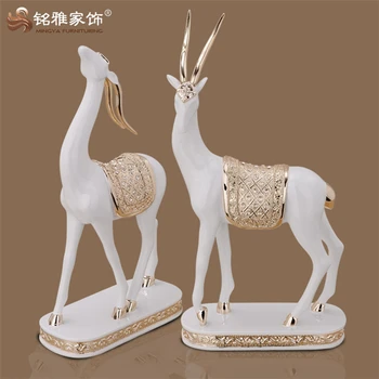 home interior deer set