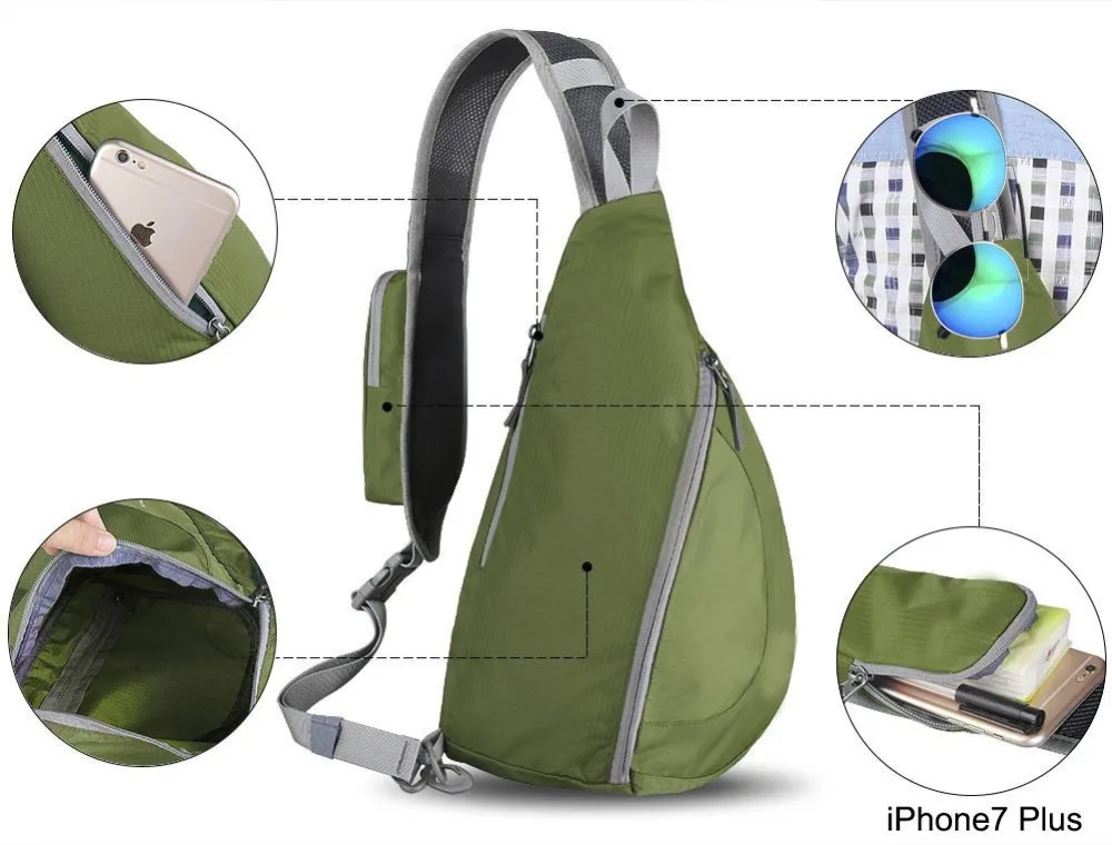 Professional Sling Backpack Sling Chest Backpacks Bags Crossbody