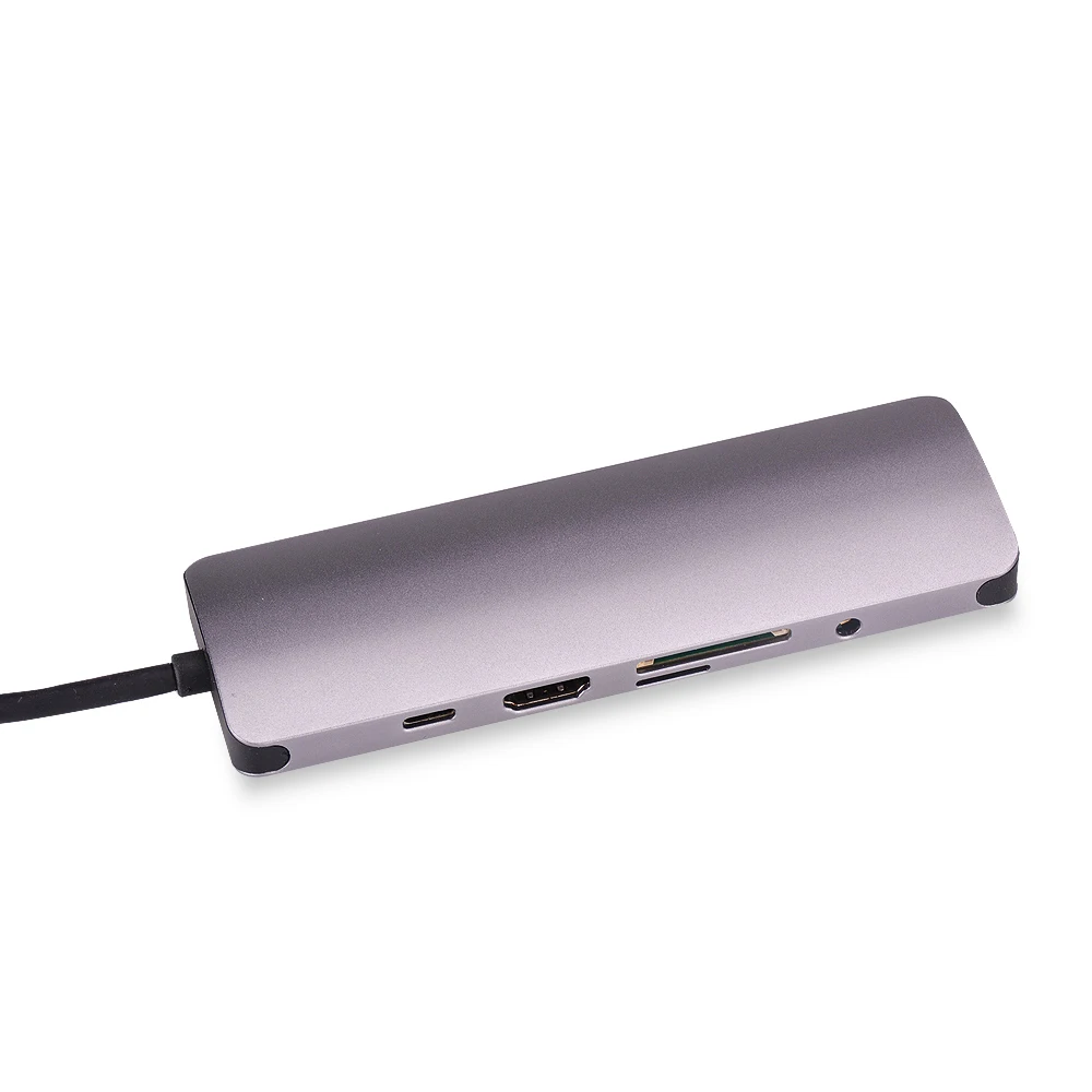 

Adapter Cable TYPE-C to USB 3.1 Audio Ports SD Card Port With 1000mbps RJ45