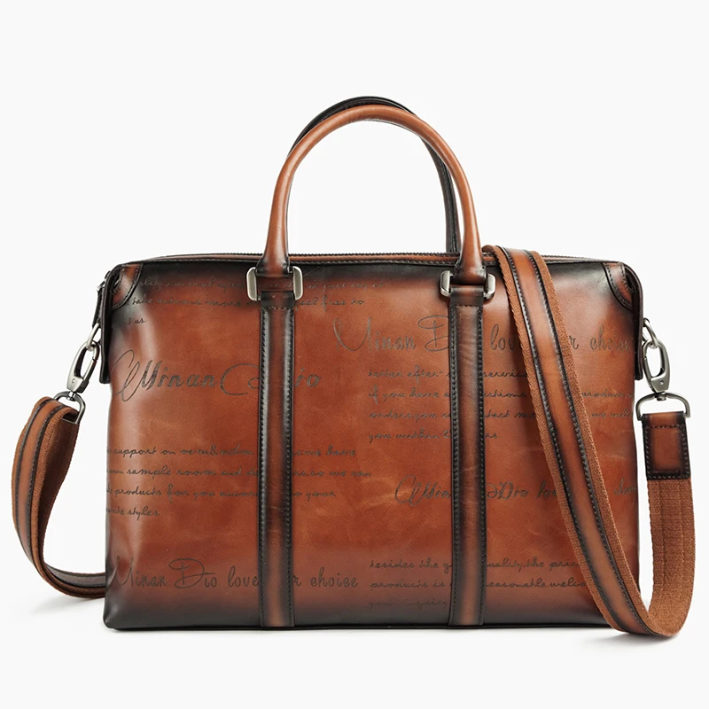 leather office bags for mens online