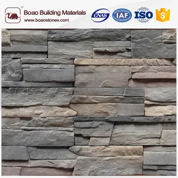 Cheap Artificial Culture Stone Faux Rock Panels Veneers For Home