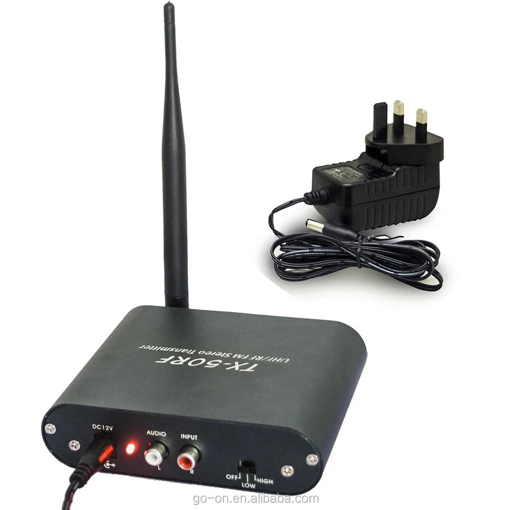 RF wireless audio transmitter