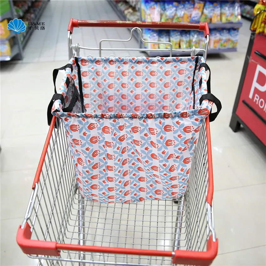 

Foldable Handbag Reusable Trolley Grocery Shopping Cart Bag