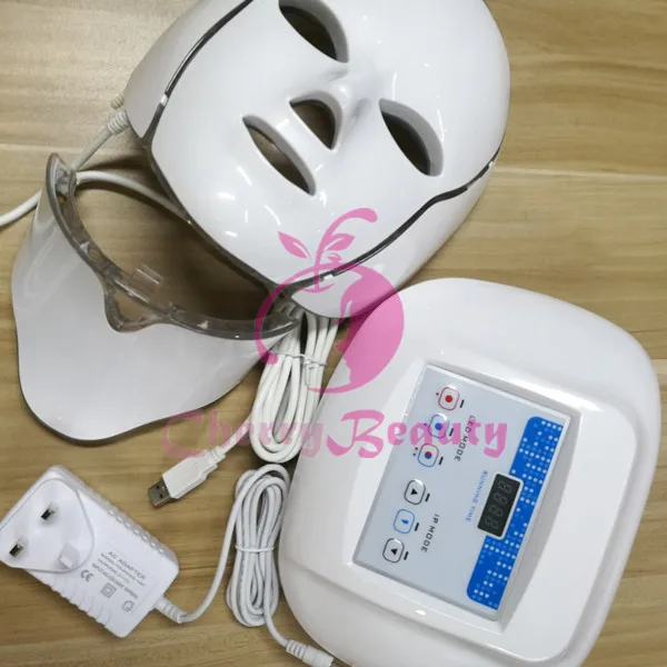 

full spectrum led best red light therapy device face lightening mask