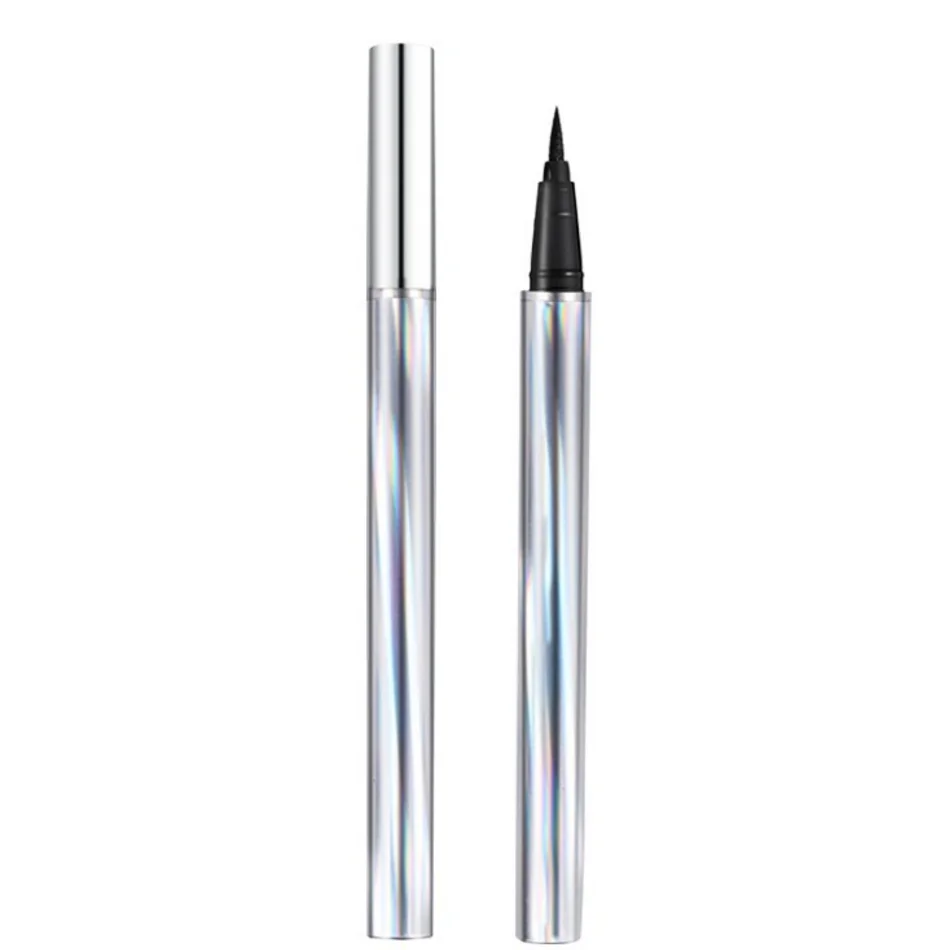 

2019 Wholesale No Logo Private label Makeup Eye Pencil Eyeliner Long Lasting Black Color Liquid Stamp Eyeline Customize Eyeliner