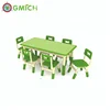 kindergarten JMQ-G235D Preschool study table and chair set for sale