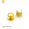 Wakison Hardware Accessories Making 12 mm Brass Nipple Rivet for Your Brand Goods