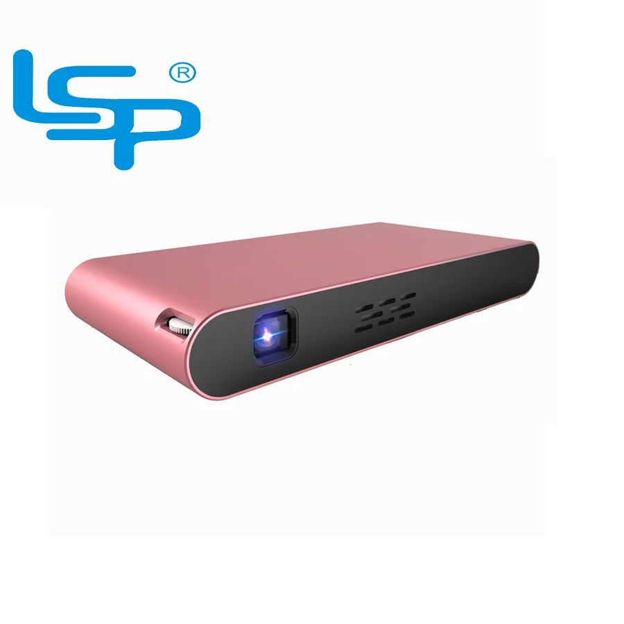 

Portable DLP Android Mini smart LED Projector F5, Red