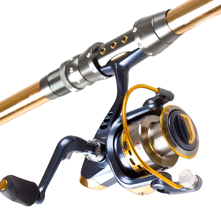 

Cemreo High Quality Carbon Fiber 2.1-3.6m spinning Fishing Rod and Reel Combo