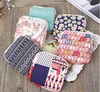 Women menstrual reusable pads sanitary napkin bag girl portable storage organizer package pouch for promotion