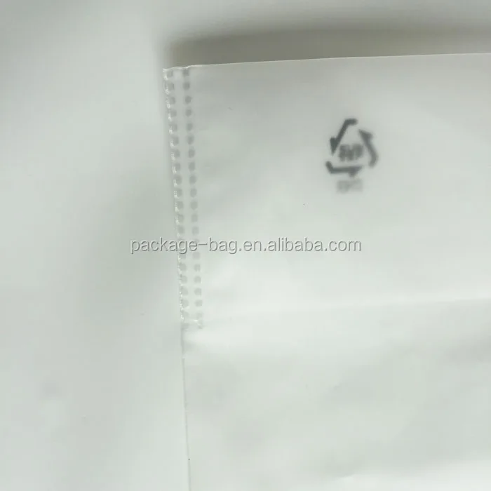 Thick Frosted Cpe Plastic Custom Logo Printed Poly Pull String Bags